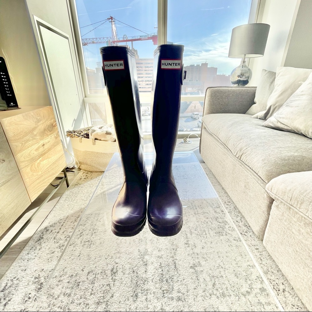 Women's Hunter Original Tall Gloss Rain Boots